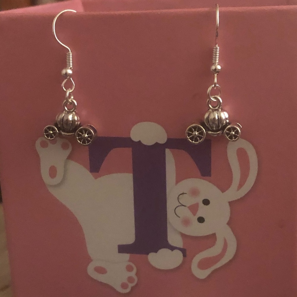 Handmade Brand New Halloween Pumpkin Earrings - Picture 2 of 5